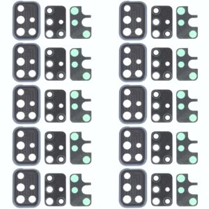 For Samsung Galaxy A71 5G SM-A716 10pcs Camera Lens Cover (Black)