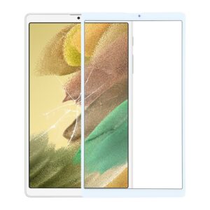 For Samsung Galaxy Tab A7 Lite SM-T225 LTE  Front Screen Outer Glass Lens (White)