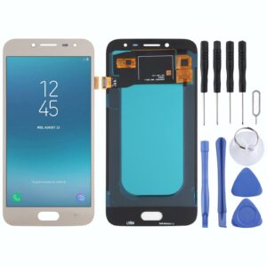 OLED LCD Screen for Samsung Galaxy J2 Pro (2018) SM-J250 With Digitizer Full Assembly (Gold)