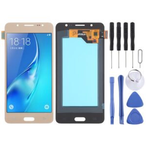 OLED LCD Screen for Samsung Galaxy J5 (2016) SM-J510 With Digitizer Full Assembly (Gold)