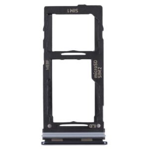 For Samsung Galaxy M52 5G SM-M526B Original SIM Card Tray + SIM Card Tray / Micro SD card tray (Black)