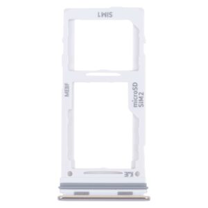 For Samsung Galaxy M52 5G SM-M526B Original SIM Card Tray + SIM Card Tray / Micro SD card tray (White)