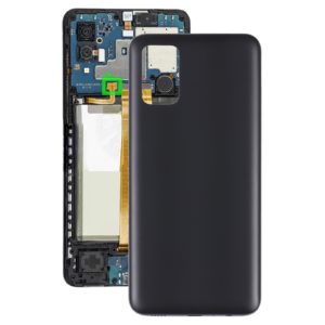 For Samsung Galaxy A03S SM-A037F Battery Back Cover (Black)