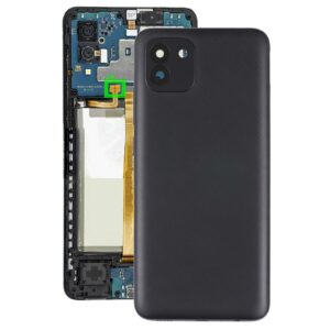 For Samsung Galaxy A03 SM-A035F Battery Back Cover (Black)