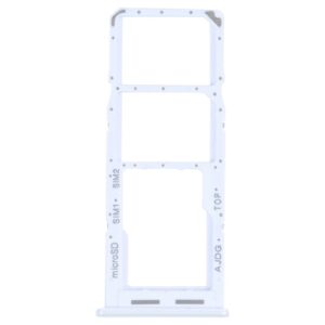 For Samsung Galaxy A04s SM-A047F Original SIM Card Tray + SIM Card Tray + Micro SD Card Tray (White)