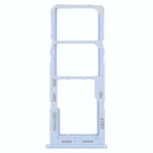 For Samsung Galaxy A23 5G SM-A236B Original SIM Card Tray + SIM Card Tray + Micro SD card tray (Blue)