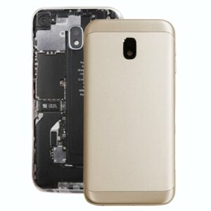 For Galaxy J3 (2017), J3 Pro (2017), J330F/DS, J330G/DS Back Cover (Gold)