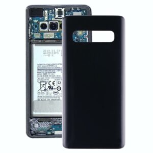 For Galaxy S10 SM-G973F/DS, SM-G973U, SM-G973W Original Battery Back Cover (Black)