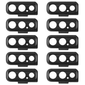 For Galaxy A7 (2018) A750F/DS 10pcs Camera Lens Cover (Black)