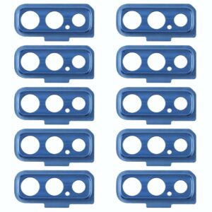 For Galaxy A7 (2018) A750F/DS 10pcs Camera Lens Cover (Blue)