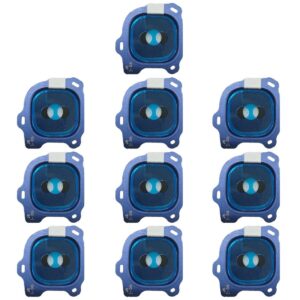 For Galaxy J6 (2018) 10pcs Camera Lens Cover (Blue)