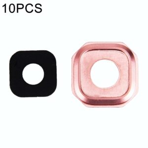 For Galaxy A3 (2016) / A310 10pcs Camera Lens Covers (Pink)