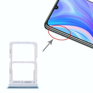 SIM Card Tray + NM Card Tray for Huawei Y8p (Twilight)