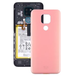 Battery Back Cover for Motorola Moto G9 Play / Moto G9 (India) (Pink)