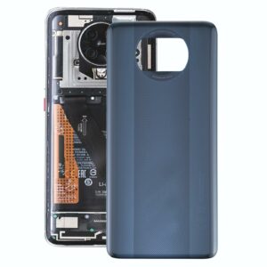 Original Battery Back Cover for Xiaomi Poco X3 / Poco X3 NFC M2007J20CG / M2007J20CT(Black)