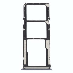 SIM Card Tray + SIM Card Tray + Micro SD Card Tray for Xiaomi Redmi 9/Poco C31(Black)