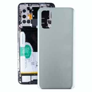 For OPPO Realme Q2 Battery Back Cover (Silver)
