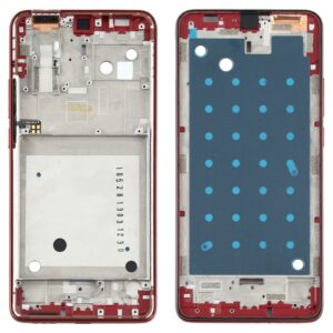 Front Housing LCD Frame Bezel Plate for Motorola One Hyper XT2027 XT2027-1 (Orange)