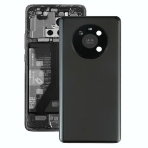 Original Battery Back Cover with Camera Lens Cover for Huawei Mate 40(Black)
