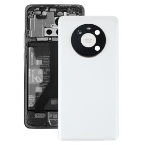 Original Battery Back Cover with Camera Lens Cover for Huawei Mate 40(White)