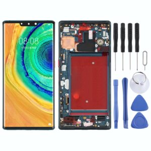 Original OLED LCD Screen for Huawei Mate 30 Pro Digitizer Full Assembly with Frame (Green)