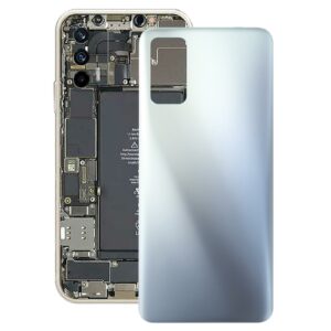 For OPPO Realme V15 / Realme X7 (India) RMX3029 Battery Back Cover (Silver)