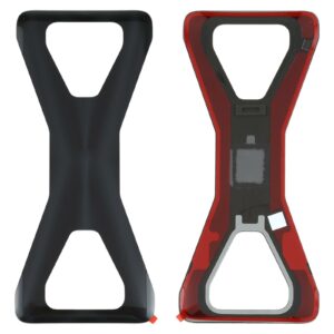 Original Battery Rear Housing Glass Door Panel for Xiaomi Black Shark 3S(Black)