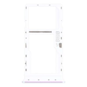 SIM Card Tray + SIM Card Tray / Micro SD Card Tray for Motorola Moto G10 XT2127-2 (Silver)