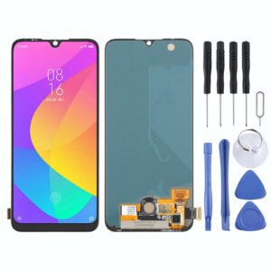 OLED Material LCD Screen and Digitizer Full Assembly for Xiaomi Mi CC9e / Mi A3
