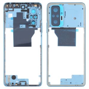 Original Middle Frame Bezel Plate for Xiaomi Redmi Note 10 Pro Max / Redmi Note 10 Pro / Redmi Note 10 Pro (India)  M2101K6P M2101K6G M2101K6I(Blue)