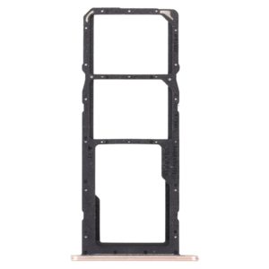 SIM Card Tray + SIM Card Tray + Micro SD Card Tray for Huawei Y7a (Gold)