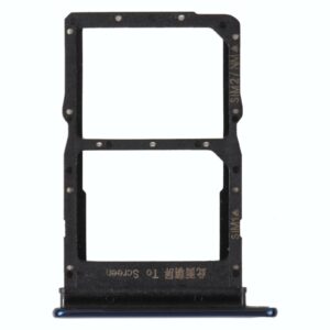 SIM Card Tray + SIM Card Tray / NMicro Card Tray for Honor X10 Max 5G (Blue)