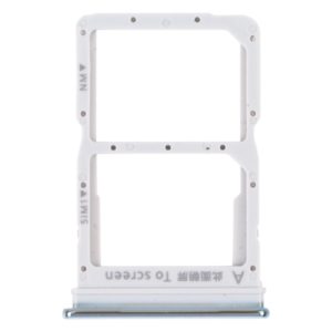 SIM Card Tray + NM Card Tray for Huawei P Smart S (Silver)