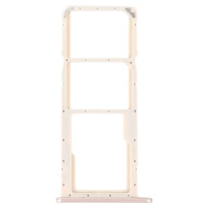 SIM Card Tray + SIM Card Tray + Micro SD Card Tray for Honor 8A 2020 (Gold)