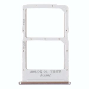 SIM Card Tray + NM Card Tray for Huawei Nova 7i (Silver)
