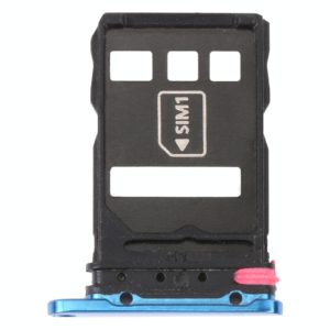 SIM Card Tray + NM Card Tray for Huawei P40 Pro (Blue)