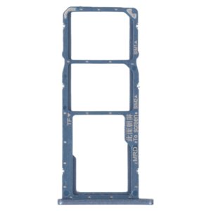 SIM Card Tray + SIM Card Tray + Micro SD Card Tray for Huawei Enjoy 9e (Blue)