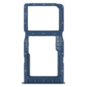 SIM Card Tray + SIM Card Tray / Micro SD Card Tray for Huawei Nova 4e(Blue)