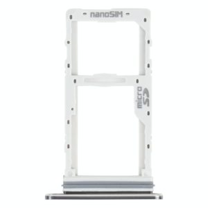 SIM Card Tray + SIM Card Tray / Micro SD Card Tray for LG Velvet 5G LM-G900N LM-G900EM LM-G900 LM-G900TM (Black)