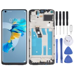 OEM LCD Screen for Huawei Mate 40 Lite Digitizer Full Assembly with Frame(Black)