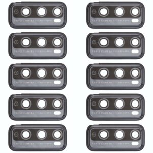 For Huawei Enjoy 20 Pro  10pcs Camera Lens Cover (Black)
