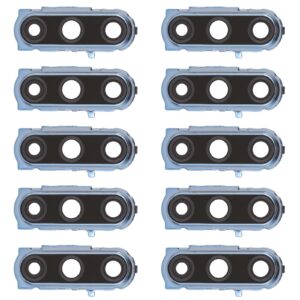 For Huawei Enjoy 10 Plus  10pcs Camera Lens Cover (Blue)