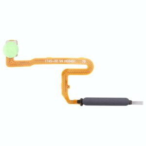 Fingerprint Sensor Flex Cable for Xiaomi Redmi Note10 Pro(India) / Redmi Note 10 Pro Max / Redmi Note 10 Pro M2101K6G M2101K6R M2101K6P M2101K6I(Black)