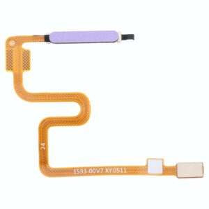 Fingerprint Sensor Flex Cable for Xiaomi Redmi Note 9 5G / Redmi Note 9T M2007J22G M2007J22C (Purple)