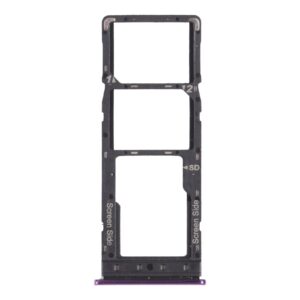 For infinix S4 X626 X626B X610B X626B LTE SIM Card Tray + SIM Card Tray + Micro SD Card Tray (Purple)