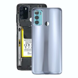 Battery Back Cover for Motorola Moto G60 / Moto G40 Fusion PANB0001IN PANB0013IN PANB0015IN PANV0001IN PANV0005IN PANV0009IN(Grey)