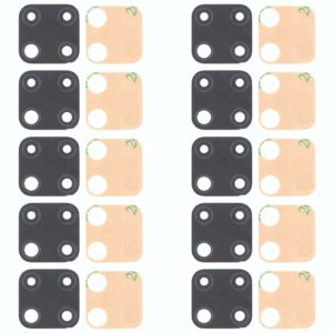For OPPO Realme C25 RMX3193, RMX3191 10pcs Back Camera Lens