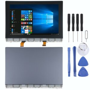 OEM LCD Screen for Lenovo YOGA Book YB1-X91 YB1-X91L YB1-X91F Digitizer Full Assembly with Frame(Grey)