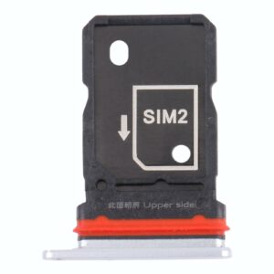 For Vivo iQOO 7 V2049A, I2009 SIM Card Tray + SIM Card Tray (White)