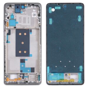 Original Front Housing LCD Frame Bezel Plate for Xiaomi 11T / 11T Pro 21081111RG 2107113SG(Silver)